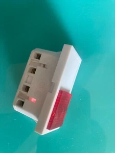 LEGRAND MOSAIC 50 bouton poussoir avec voyant rouge - Foto 1 di 1