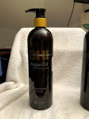 CHI Argan Oil Plus Moringa Oil Conditioner - Paraben Free  739ml/ 25oz (NEW) USA - Image 1 of 3