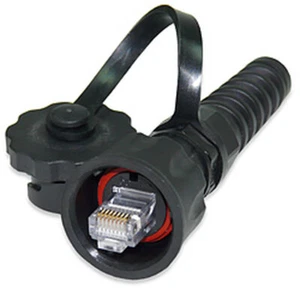 Signamax KRJS45IG-C6C Category 6 FTP Industrial Plug w/Protective Cap RJ-45 - Picture 1 of 3