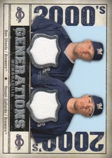 2008 UD SP Legendary Cuts Generation Dual Memblia #SG Ben Sheets/Yovani Gallardo