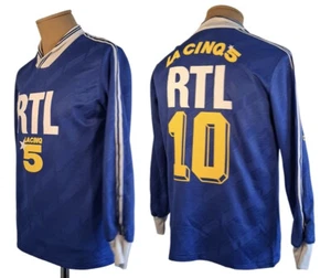L Maillot PSG Paris Saint Germain 1988 Susic Vintage shirt Adidas Ventex RTL la5 - Foto 1 di 9