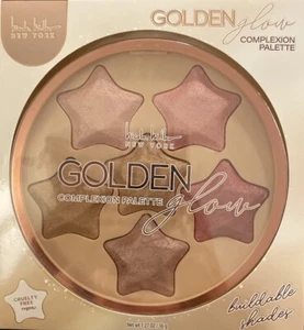 Paleta de rubor Nicole Miller Golden Glow Complexion iluminador tonos construibles - Imagen 1 de 2