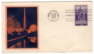 #902 Emancipation Lincoln 13th Ammendment 1940 FDC - See #853-68 World's Fair - Picture 1 of 2
