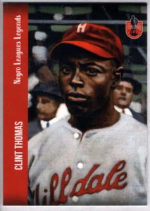 2020 Dreams Fulfilled Negro Leagues Legends #49 Clint Thomas /5000 Hilldale Card