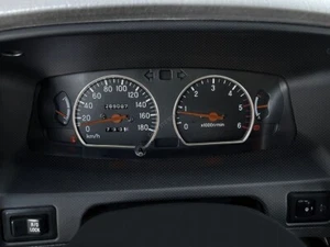 For Mitsubishi L200 K6 K7 96-06  Polished  Aluminium Chrome Dial dash Rings 2pcs - Bild 1 von 8