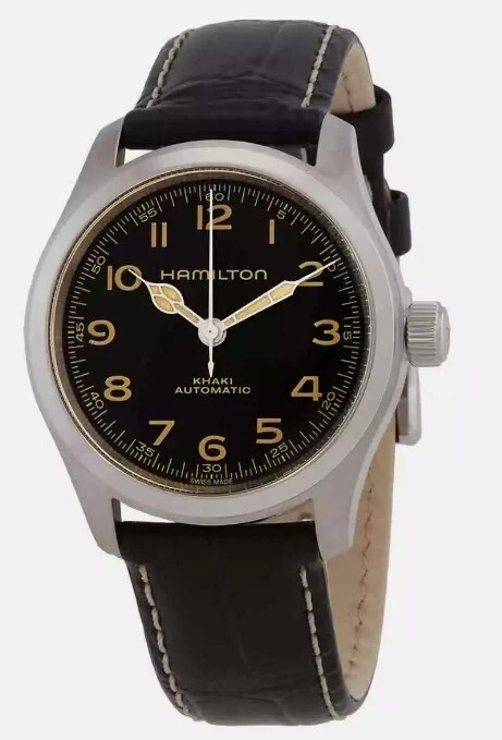Reloj para hombre Hamilton Khaki Field Murph automático esfera negra H70405730 Foto 1 de 4