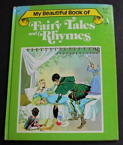 Vintage Children's Book Fairytales & Rhymes ~1970 Sleeping Beauty Thumbelina Etc - Picture 1 of 12