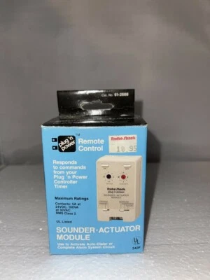 Radio Shack (X10) - Low Voltage Sounder/Actuator Module 61-2688 - Image 1 of 4