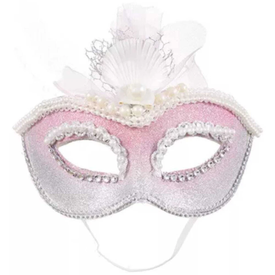 Pearl & Shell Masquerade Mask - Изображение 1 из 1