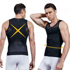 Men's Slimming Tummy Control Body Shaper Vest Compression Posture Corrector Tank