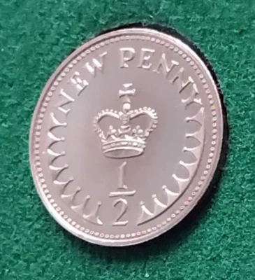 1975 Proof 1/2p half penny Uncirculated Bunc - Image 1 of 4