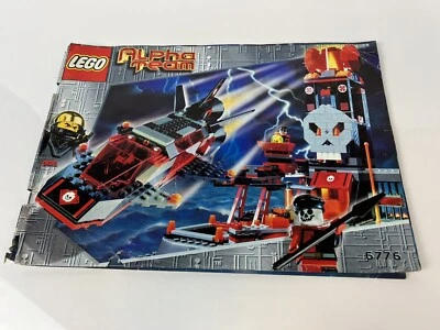 Lego Alpha Team Ogel Control Center (6776) manual only - Image 1 of 4