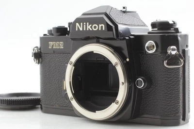 Exc+5] Nikon New FM2 FM2N SLR 35mm Film Camera Black Body Only From JAPAN - Image 1 of 4