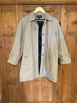 Vintage Y2K Lauren Ralph Lauren Trench With Plaid Lining- Petite Sm. - Image 1 of 4
