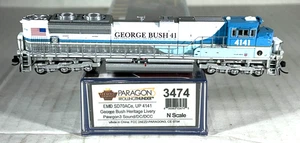 BROADWAY LIMITED PARAGON 3 N EMD SD70ACe LOCOMOTIVE SOUND&DCC GEORGE BUSH 3474 - Picture 1 of 4