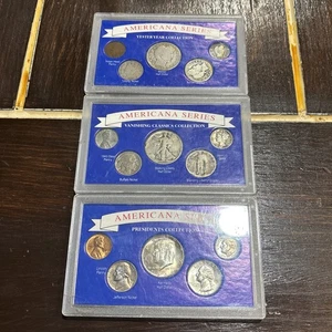 Americana Series Silver Coins - Yesteryear, Presidents, and Vanishing Collection - Picture 1 of 7