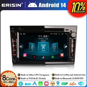 8-Core Android 14 64GB DAB+DSP Car Stereo Vauxhall Vectra Astra Corsa C/D Zafira - Picture 1 of 24