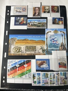 Russia 2008. Full Year Set on pages Sc#7957-7120 MNHOG53stamps+11 Sheets. P30 - Picture 1 of 5