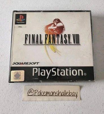 Final Fantasy 8 VIII - Sony Playstation 1 (PS1) Game *PAL - VGC DISCS* - Image 1 of 4