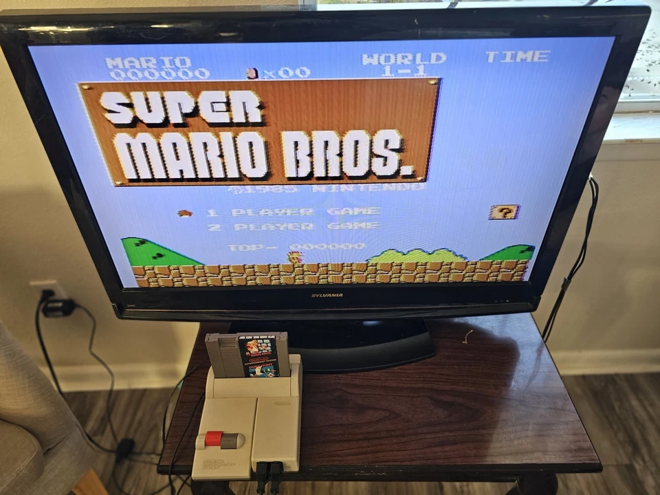 Juegos Mario Top Loader Nintendo NES de colección + Duck Hunt - Probados y funcionando Foto 1 de 4