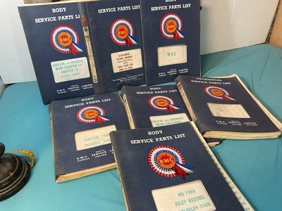 De colección Británico - Austin Mini Cooper MG Morris Riley Años 60 - Lista de piezas Manuales Foto 1 de 4