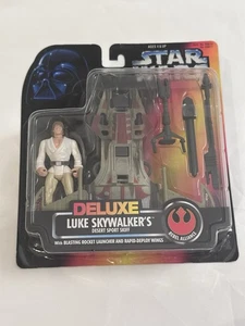 1996 Kenner Star Wars DELUXE LUKE SKYWALKER’S DESERT SPORT SKIFF! New In Box - Picture 1 of 2