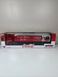 M2 Machines Coca Cola 1957 Ford C600 & 1957 Ford Fairlane 500 Hauler Chase - Picture 1 of 6
