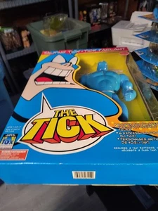 VINTAGE 1994 THE TICK 16 Inch Posable ACTION FIGURE Talking Tick Canadian FOX - Picture 1 of 2