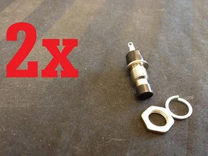 2x Black Small MOMENTARY N/O normally open PUSH BUTTON SWITCH DC mini on/off b10 - Picture 1 of 3