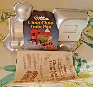 Stampo Alluminio Treno Train Torte Cake Pan Vintage Wilton Nuovo Trenino - Foto 1 di 4