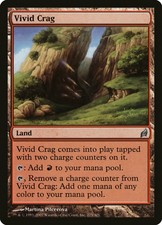 1X Vivid Crag Lorwyn EX MTG CARD