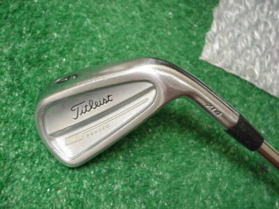 Titleist Forged CB 714 6 Iron Dynamic Gold X-100 Steel X Flex +1/2 Inch Over - Image 1 of 3