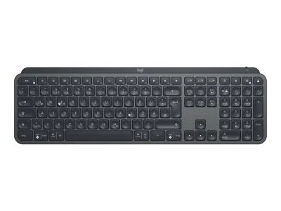Clavier Logitech MX Keys Advanced Wireless Illuminated Keyboard sans fil AZERTY - Photo 1/4