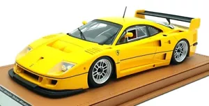 Tecnomodel 1/18 Scale TM18-286H - 1996 Ferrari F40 24h LM Yellow w/ Enkei Silver - Picture 1 of 5