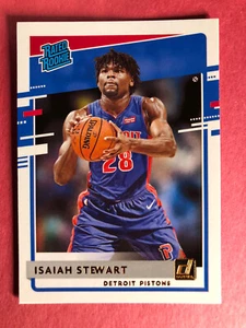 2020-21 Donruss Basketball Rated Rookie Card #233 Isaiah Stewart RC Pistons - Bild 1 von 2