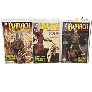 DDP Comics: BARACK THE BARBARIAN #1A, 2, 3 NM, 2009 - Picture 1 of 7