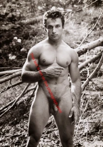 Handsome Muscular Nude Man Male Model Naked Fit Hunk Hot 5X7 Photo Print M1263 - Picture 1 of 5