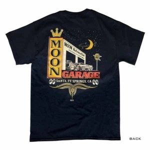 MOONEYES GARAGE SANTA FE SPRINGS TSHIRT T-SHIRT MQT118b FREE SHIPPING - Picture 1 of 3
