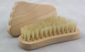 Neue Holz Fuß Form Peeling Peeling Dusche Bad Bürsten - Bild 1 von 2