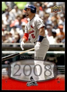 2008 Upper Deck Timeline Albert Pujols St. Louis Cardinals #300 R53 - Picture 1 of 2