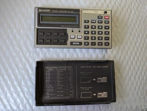 Sharp Pocket Computer PC-1270 Calculator Untested - Picture 1 of 8