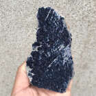 220G Natural Blue Fluorite Mineral Samples Quartz Crystal Cluster