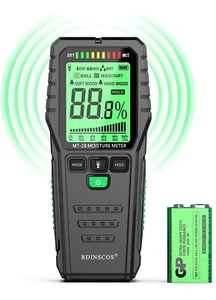 Pinless Moisture Meters Non-Invasive Digital Wood Moisture Tester Water Leak ... - Picture 1 of 6