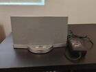 BOSE SoundDock Series II 2 Speaker Silver with Power Supply / No Remote