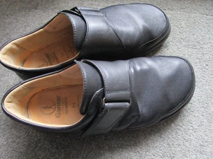 Ganter sensitiv Kurt Gr. 9 Weite K schwarz Gr. 43 Klett-Halbschuhe - Bild 1 von 5