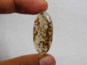 100% Natural Dendrite Agate Cabochon Loose Gemstone For Jewelry 22 Cts. ME-7132 - Picture 1 of 4
