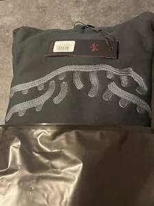 Sun Day Red Luare Chain Stitch Hoodie Black/Gray Small Tiger Woods - Picture 1 of 3