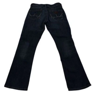 Wrangler Premium Patch Bootcut Low-rise Jeans Classic Medium Wash Size 3/4 - Picture 1 of 8