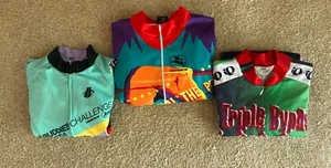 Lot of (3) Men’s Cycling Jerseys - NWOT Hincapie - Med - GIORDANA Lg - iZUMi Lg - Picture 1 of 10