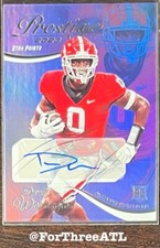 Darnell Washington 2023 Prestige Xtra Points Signatures Premium RC #323